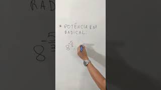 Como transformar a potência 853 em raiz❓ [upl. by Ahseen]