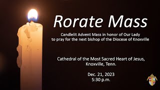 Rorate Mass  December 21 2023 [upl. by Portugal16]