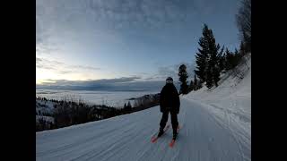 Bogus Basin War Eagle Cat track and Black Diamond [upl. by Cattier]