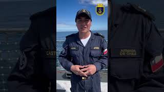 Primer embarco de alumnos de la Escuela de Grumetes en Unidad de la Armada grumetes armada chile [upl. by Sayres]