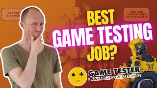 Game Tester Review – Best Game Testing Job REAL Inside Look [upl. by Streeter]