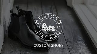 Costoso Italiano  How we make your beloved Chelsea Boots [upl. by Mechling]