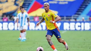 Richard Rios Colombia vs Argentina 2024 ► Liverpool Transfer Target [upl. by Atinar783]