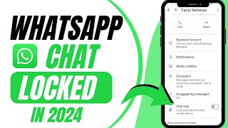 Lock WhatsApp Chats or Hide Locked Chats – 2024 Guide [upl. by Redna]