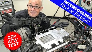 DO INTERCOOLERS ADD POWER JUNKYARD SUPERCHARGED 3800 L67 V6 INTERCOOLER TEST ZZP AIRTOWATER TEST [upl. by Divod]