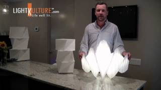 Artemide INEI Collection designed by Issey Miyake Product Demonstration [upl. by Kcirrag]