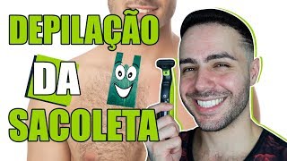 COMO FAZER DEPILAÇÃO ÍNTIMA MASCULINA EM CASA [upl. by Helman]