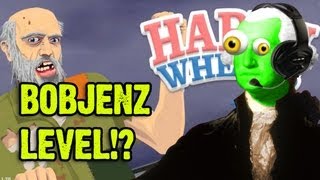 ZGW PLAYS HAPPY WHEELS 05 Bobjenz Haz A Happily Wheelz Level [upl. by Samoht]