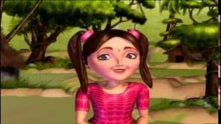 123 Rhymes For Children  Oru Muthassi Gadha  Malayalam Animation For Children 2016  Cartoon [upl. by Ahsinyt]