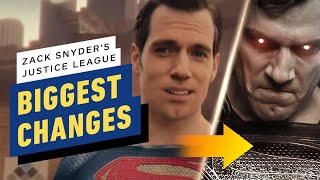 Justice League Snyder Cut All Differences From the Theatrical Version [upl. by Katie]