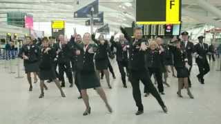 British Airways staff DoTheStrictly [upl. by Eicnahc219]