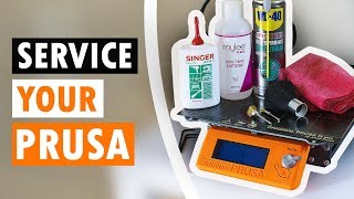 How To Service Your Prusa i3 MK3 [upl. by Oecam834]