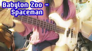 Babylon Zoo  Spaceman Bass Cover [upl. by Nialb]