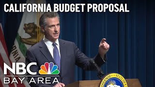 Gov Newsom unveils proposed budget [upl. by Kentigera]