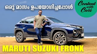 One month with the Maruti Suzuki Fronx 10L  Malayalam Review [upl. by Haze617]