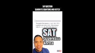 Passport to Advanced Mathematics SAT Quadratics shorts [upl. by Amaleta]