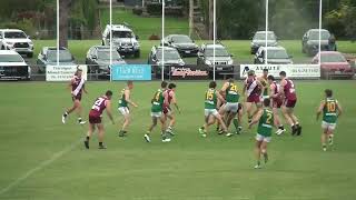 GippslandFL RD1 Traralgon v Leongatha [upl. by Ahsaf]