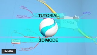 Tutorial 3D Mode  iMindMap 10 [upl. by Nhguavaj]