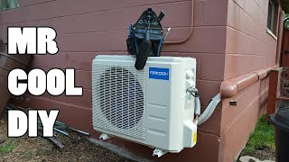 HowTo MRCOOL DIY Mini Split Installation Step by step  Garage has AC [upl. by Rednal]