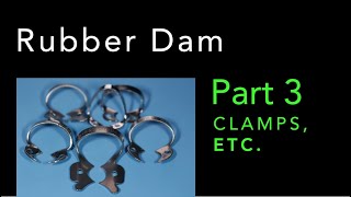 Rubber Dam Isolation Part 3  Clamps Selection [upl. by Nnaik]