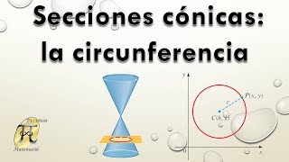 ¿Qué es la circunferencia  Ecuación general y ecuación canónica Ejemplos [upl. by Abbotsen]