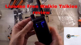 Motorola Talkabout T82 Extreme Walkie Talkies Review Two Way Radio License Free Radio PMR446 [upl. by Roth]