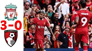 Nunez Back To Scoring  Liverpool vs Bournemouth  All Goals amp Highlight [upl. by Taddeusz694]