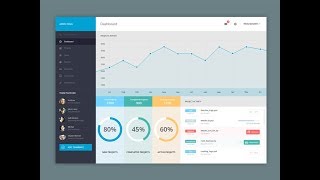 Designing Dashboard UI Using JavaFx [upl. by Gavin]