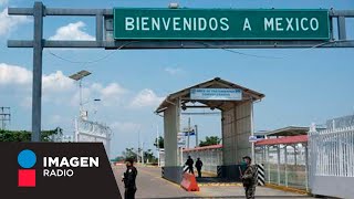 México anuncia el cierre de sus frontera sur para tráfico no esencial [upl. by Fiden]