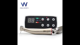 How to use waldent dental electric motor [upl. by Wilfrid]