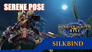 Monster Hunter Rise  Long Sword Silkbind  Serene Pose [upl. by Connors]