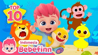 TOP 10  Kumpulan Lagu Anak  Bebefinn Bahasa Indonesia [upl. by Medor]