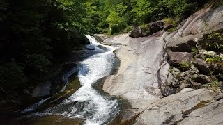 Gragg Prong Falls  Pisgah National Forest NC [upl. by Aelaza]