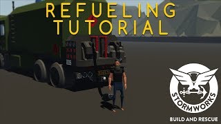 Stormworks Refueling Tutorial [upl. by Lev]