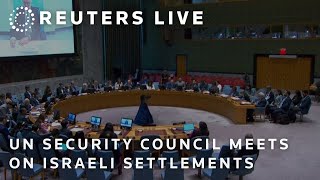 LIVE UN Security Council meets on Israeli settlements [upl. by Margreta]