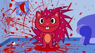 Flaky Celebrates  Happy Tree Friends  FAN MADE Animation [upl. by Klockau]