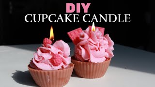 Dessert Candle making at home for beginners [upl. by Yadsnil]