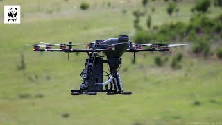 TreePlanting Drones 🌳🌱  WWFAustralia [upl. by Ahsimot]