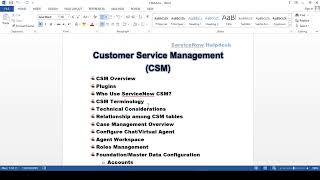 CSM In ServiceNow  ServiceNow csm implementation  ServiceNow CSM Tutorial for Beginner  Part1 [upl. by Notnirt]