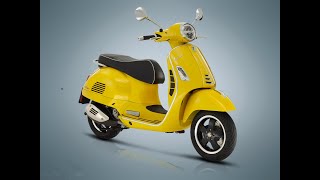 Vespa GTS 300 Super Sport HPE Scooter  Virtual Tour [upl. by Amathist957]