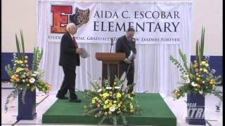 Aida C Escboar Elementary School Dedication Ceremony  Part 2 [upl. by Knepper]