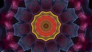 Splendor of Color Kaleidoscope Video v14 Relaxing Meditation Music with Colorful Psychedelics [upl. by Daniela]