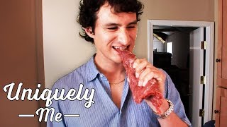 Unusual Eating Habits Raw Meat Enthusiast  Uniquely Me [upl. by Fruma]