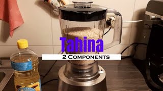 Easy Homemade Tahini Recipe [upl. by Gnoz]