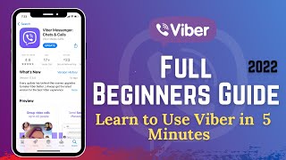 How to Use Viber  Beginners Guide to Viber 2022 [upl. by Reivad]