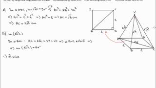 Piramida patrulatera regulata problema rezolvata de geometrie 8e12 [upl. by Geerts291]