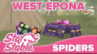 All 9 Spiders In West Epona 🕷  Star Stable Online [upl. by Kciregor]