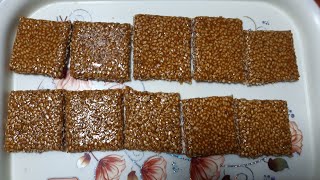 Nuvula Patti  Sesame seeds recipe [upl. by Zolnay182]