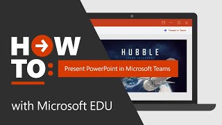 How to present PowerPoint in Microsoft Teams [upl. by Yttam609]