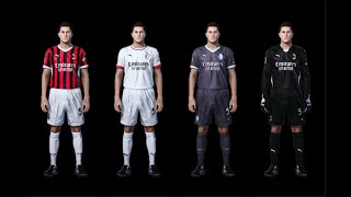 AC MILAN KITS 20242025 PES 2021 SMOKEPATCH SIDER or CPK [upl. by Atirys685]